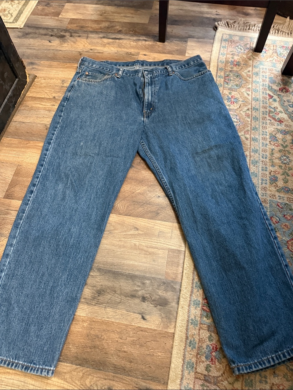 Levi's Men's Straight Blue Denim Jeans